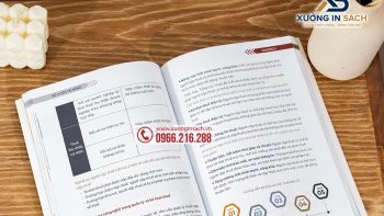 In sách khổ A5 - In màu công nghiệp offset tại xưởng in sách