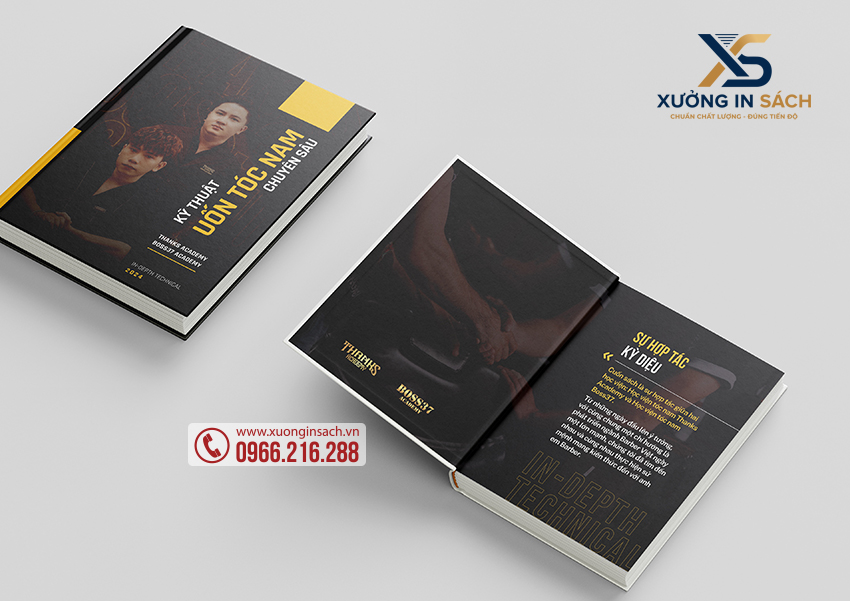 Xưởng in sách bìa cứng chuyên nghiệp
