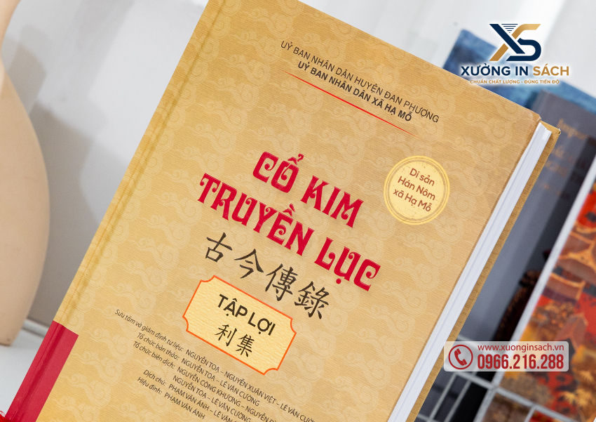 Xưởng in sách chuyên nghiệp