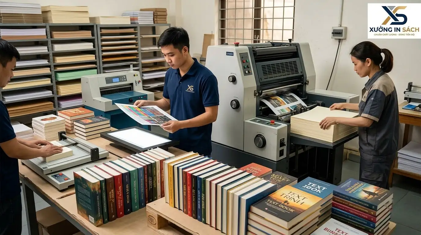 báo giá in sách bìa cứng và bìa mềm keo nhiệt