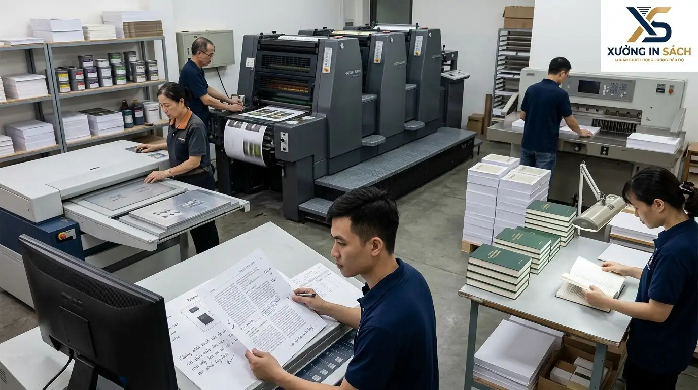 Checklist sau khi viết xong sách quy chuẩn sản xuất và xuất bản