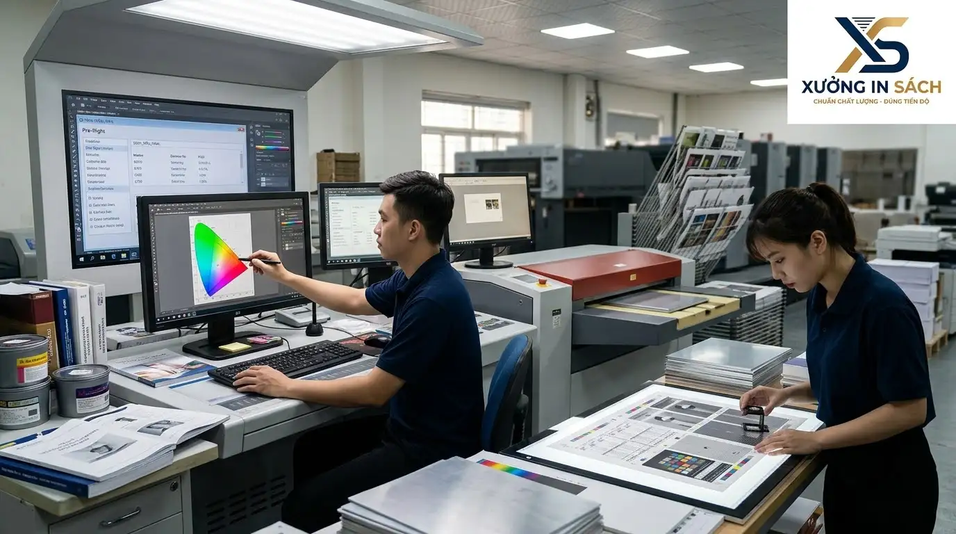 thông số chuẩn bị file in sách chuẩn in ấn chính xác