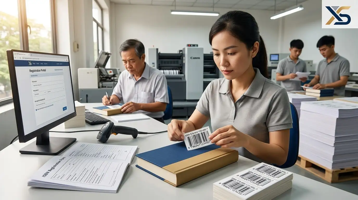 Quy trình đăng ký mã isbn và in ấn sách chất lượng cao