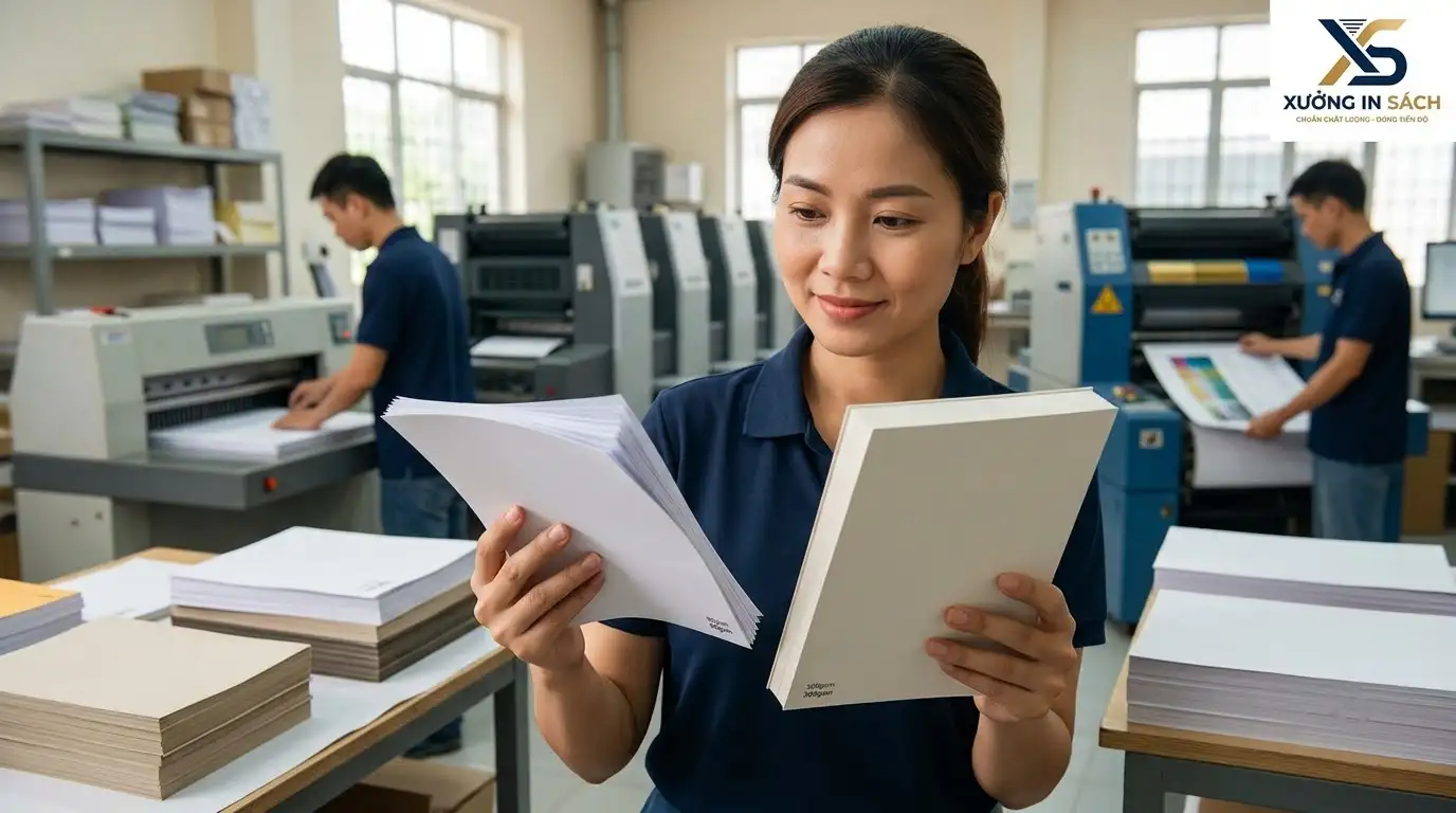 Tìm hiểu định lượng giấy gsm là gì và ý nghĩa trong sản xuất sách