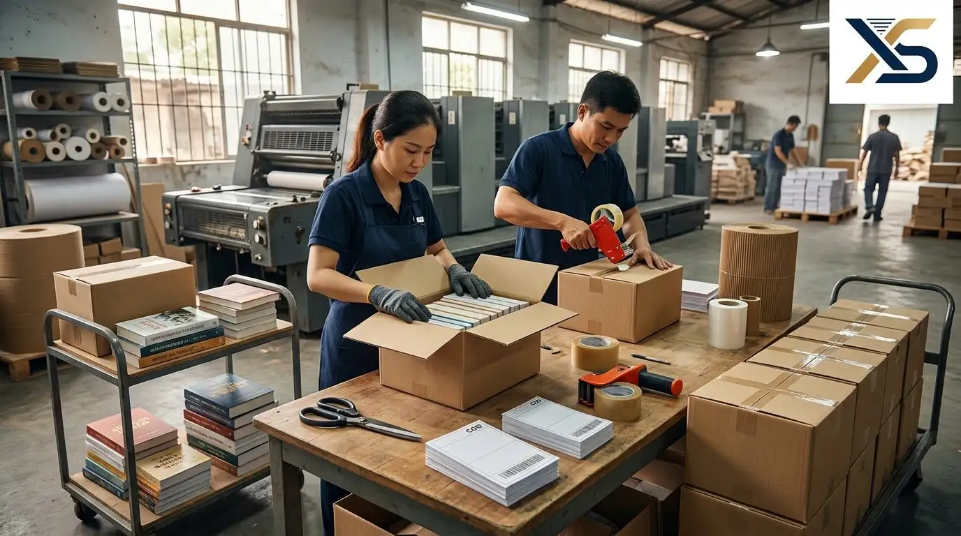 hướng dẫn bọc sách gửi chuyển phát nhanh an toàn