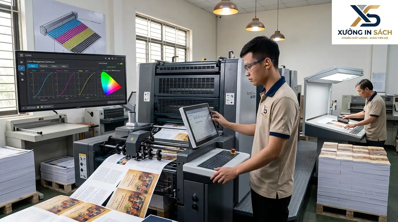 quy trình chuyển đổi hệ màu rgb sang cmyk chuẩn SOP