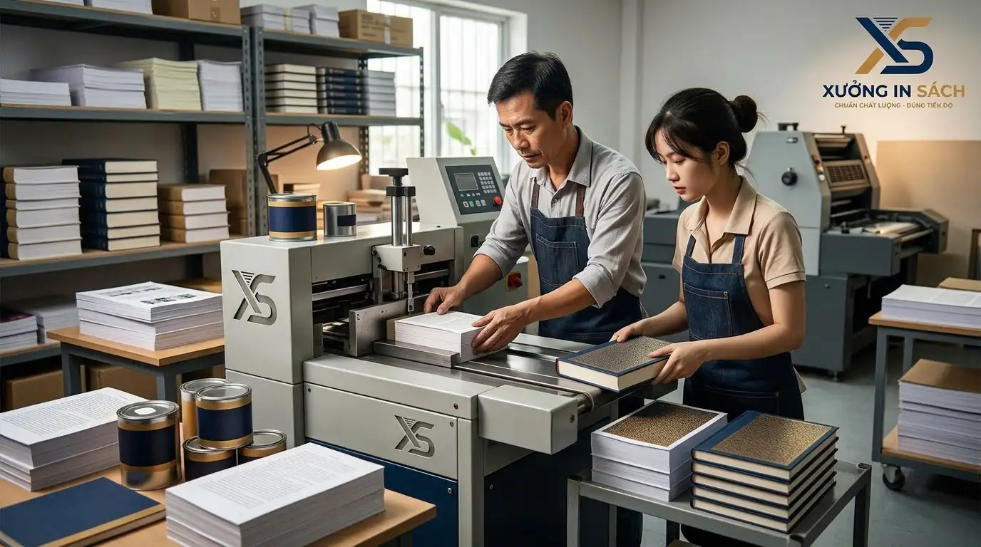 Mẫu in bookmark giấy C300 cán màng bế góc đục lỗ đẹp mắt