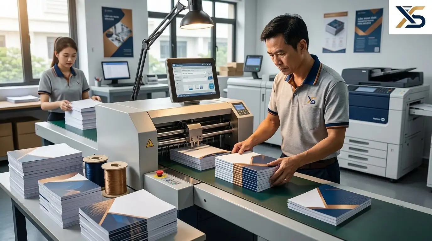 in cẩm nang nội bộ chất lượng cao tại xưởng in sách In Alpha