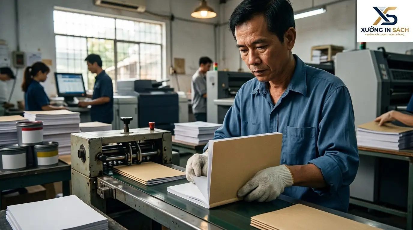tư vấn in sổ tay cẩm nang nội bộ và gia công bìa cao cấp