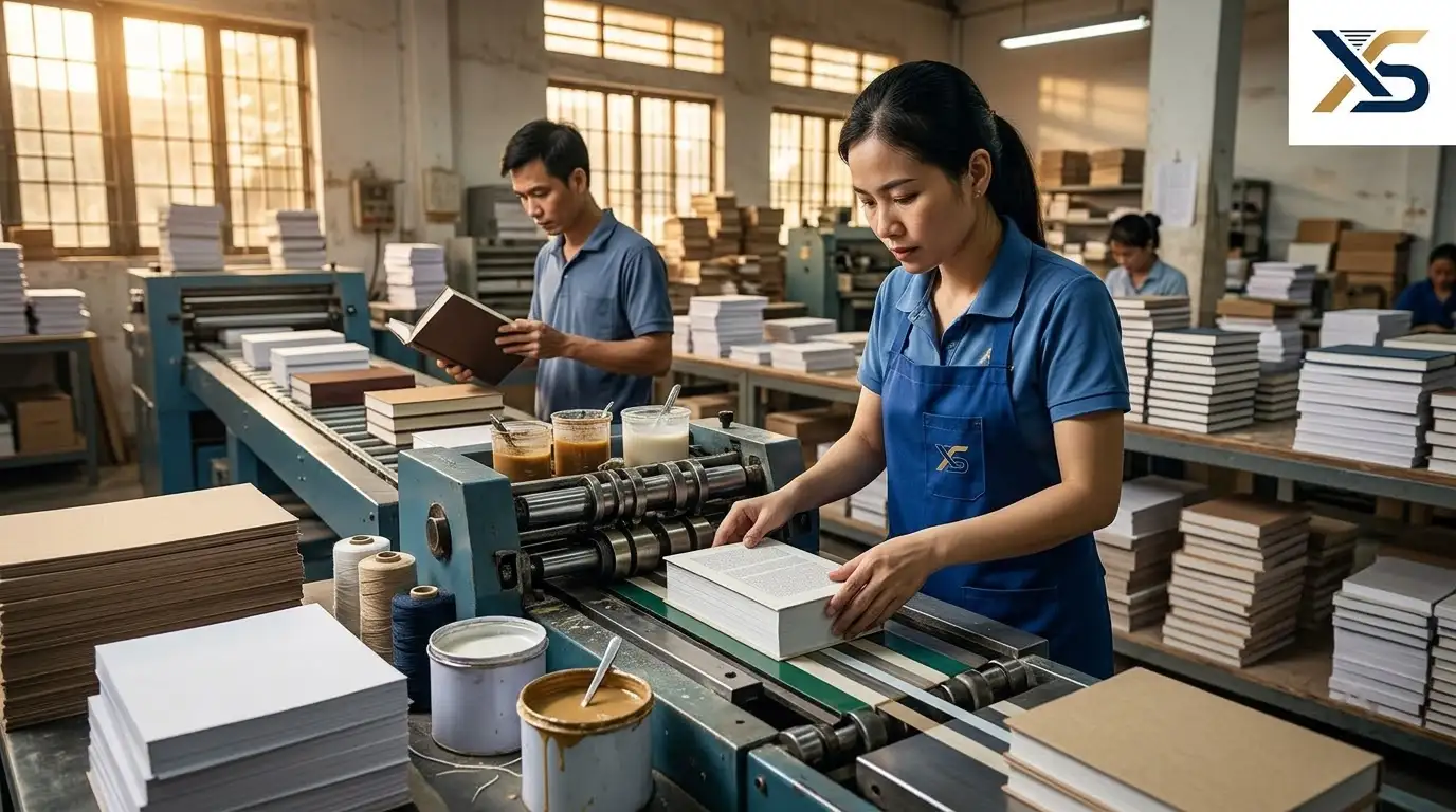 Quy trình gia công in photobook mở phẳng chất lượng cao