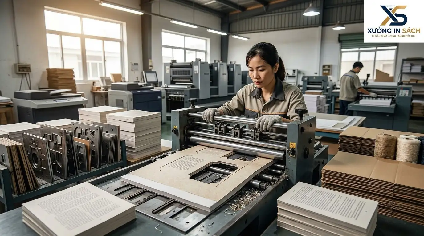 in sách bế hình chất lượng cao