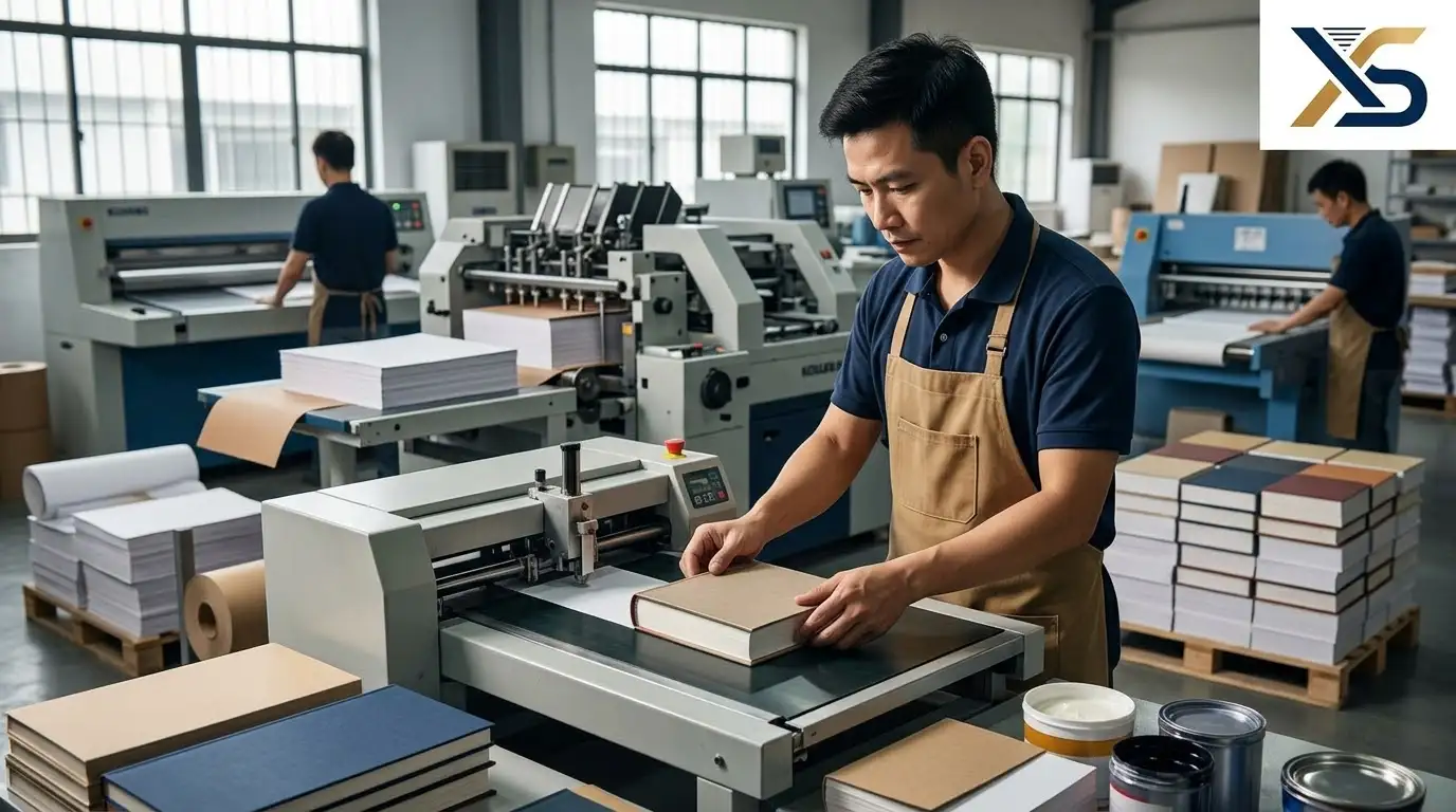 So sánh độ bền và vẻ đẹp thẩm mỹ của sách bìa cứng bồi carton
