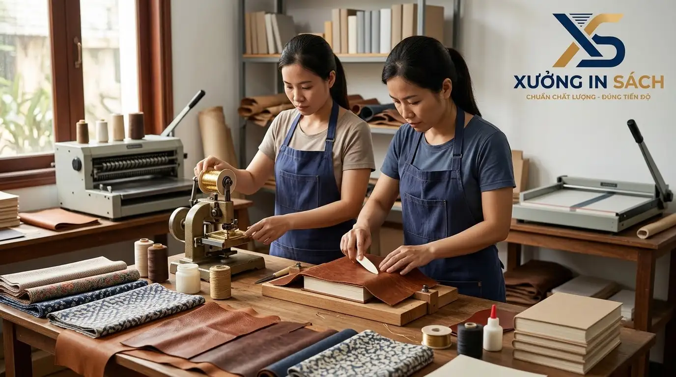 Gia công khâu chỉ tép ruột mở phẳng 180 độ