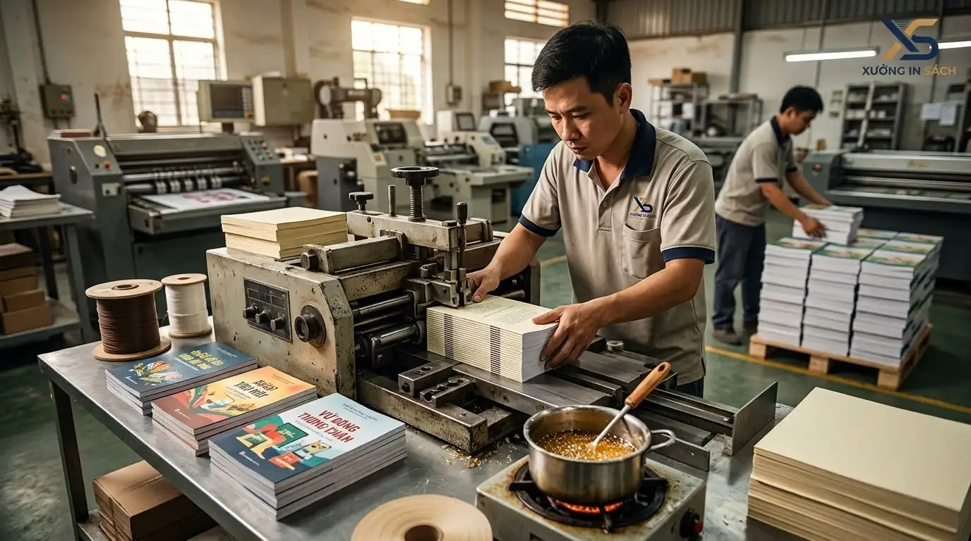 so sánh thành phẩm in sách bìa mềm và bìa cứng cao cấp