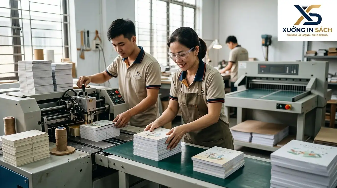 quy cách in sách khổ A5 chuẩn lề và tràn lề bleed