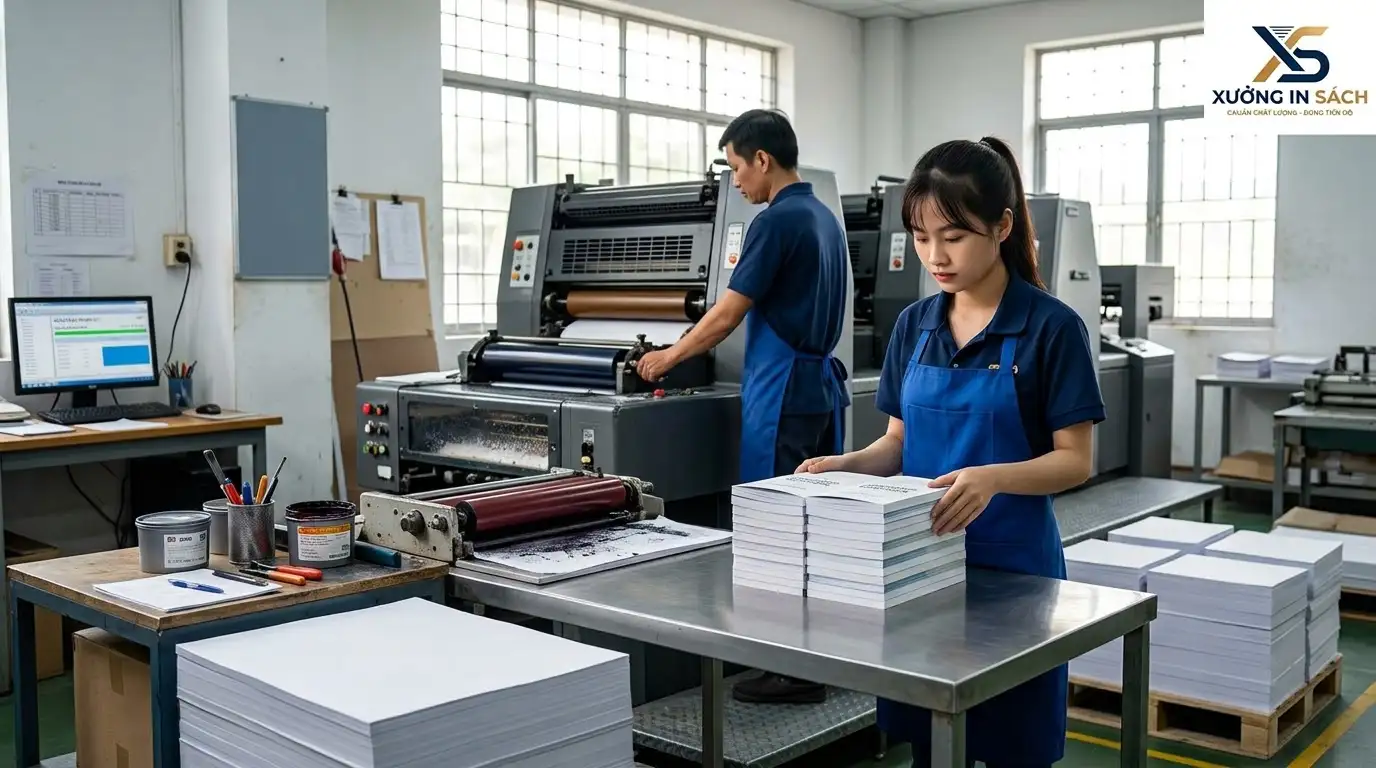 quy cách in sách khổ B5 và căn chỉnh lề file in