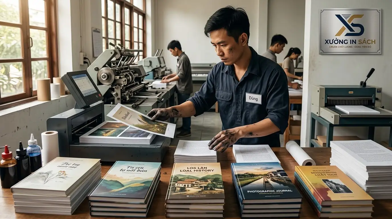 Xưởng in sách tác giả độc lập uy tín tối ưu chi phí