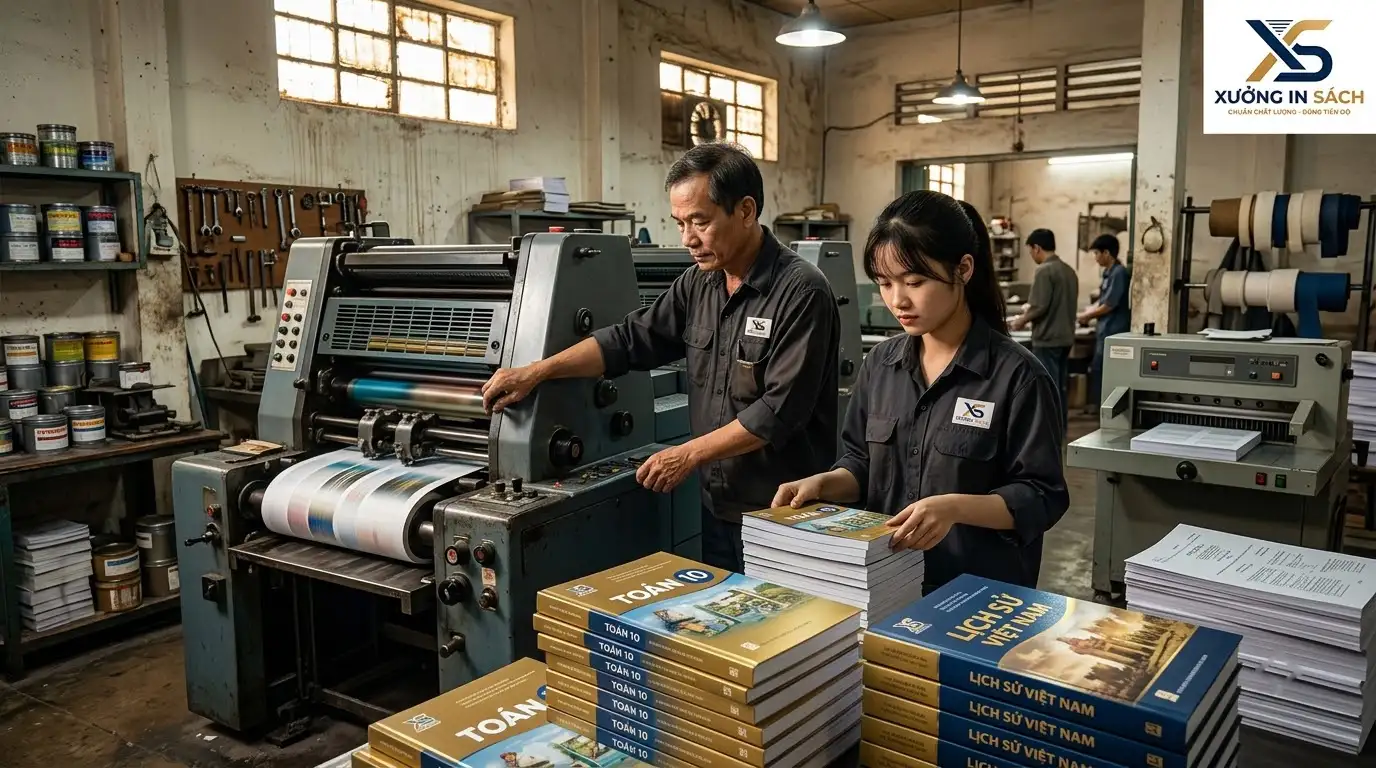 kinh nghiệm in sách giáo trình khổ b5 chuẩn