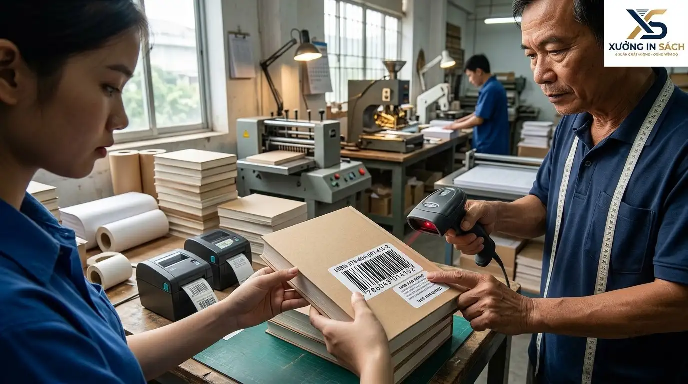 tạo mã vạch từ mã định danh isbn