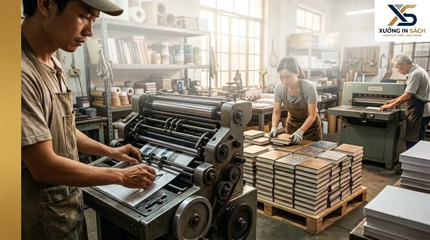 mẫu bìa sách typography nghệ thuật in ấn sắc nét