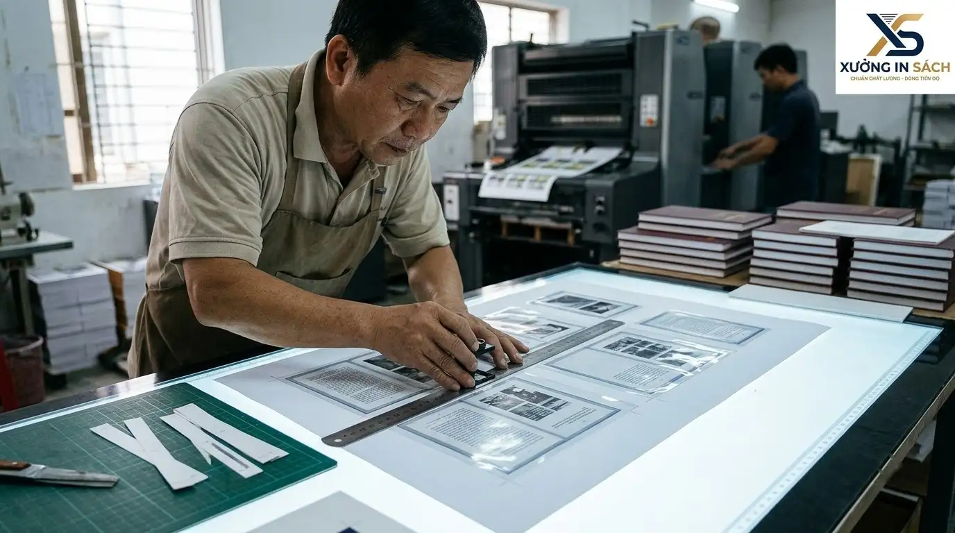 mẹo chọn cỡ sách tránh nhỡ khổ giấy và phân chia tay sách hợp lý
