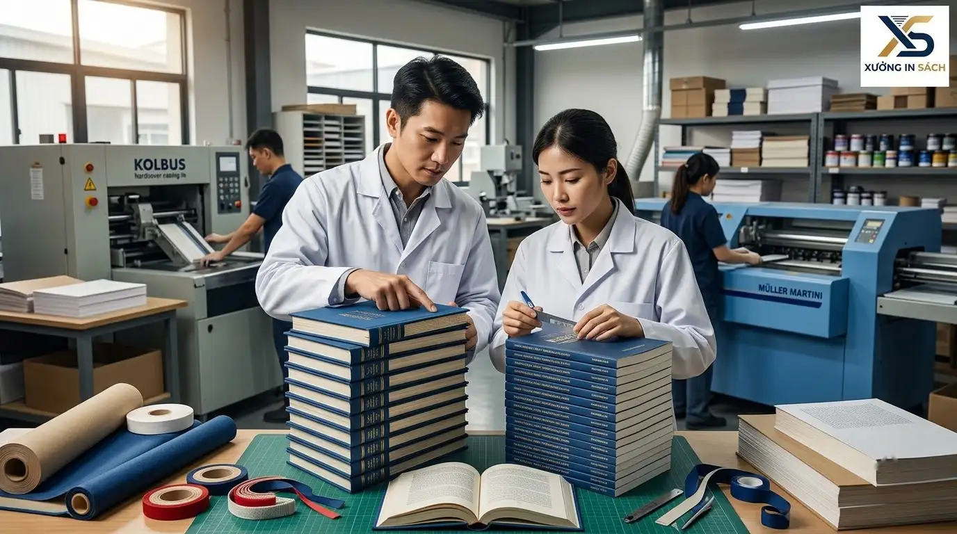 Nên in sách bìa cứng hay bìa mềm về độ bền và thẩm mỹ
