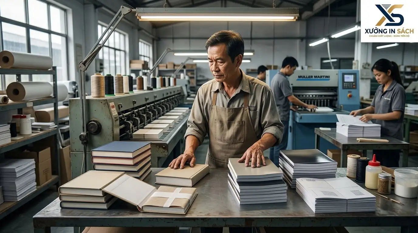 So sánh chi phí nên in sách bìa cứng hay bìa mềm tại xưởng