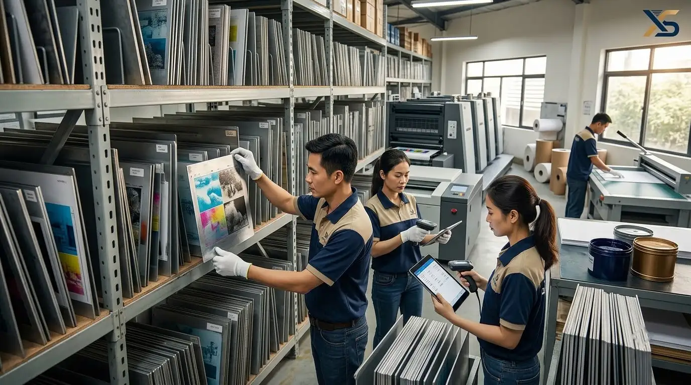 nhà in giữ bản kẽm bao lâu trong quy trình in ấn