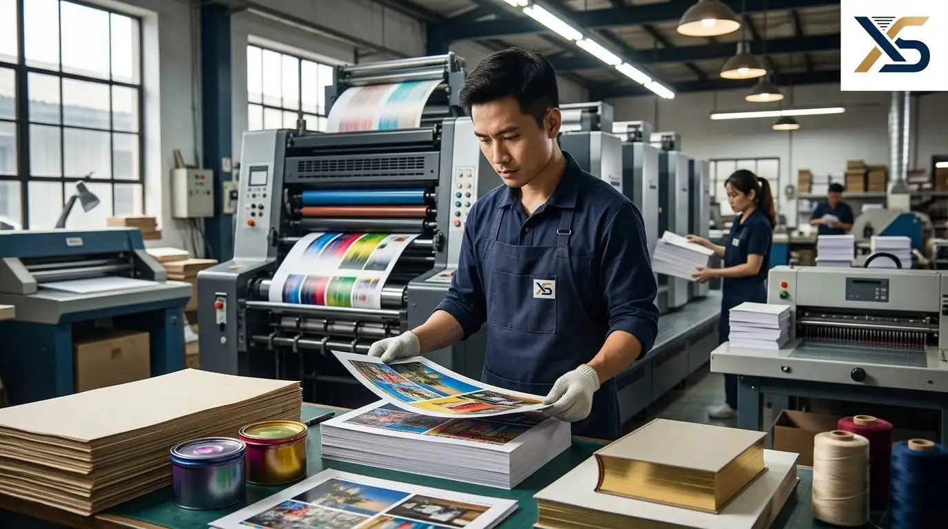 Bảng tính chi phí in phụ bản màu ruột sách và bình bản tay sách