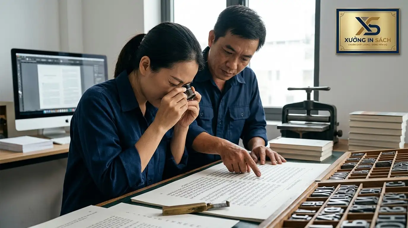 Quy chuẩn font chữ in sách và phông chữ ruột sách chuẩn