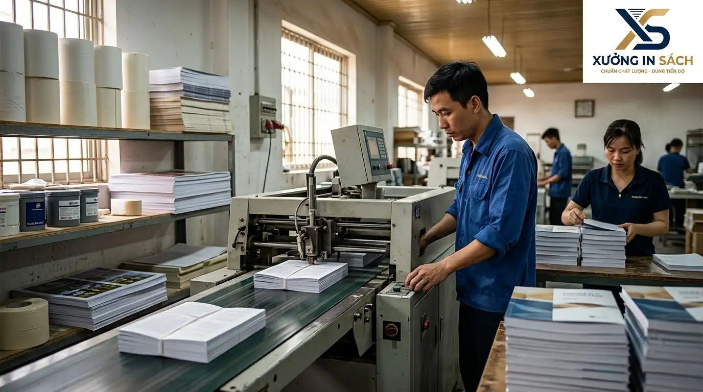 Bảng thông số và quy trình làm một cuốn sách chuẩn quốc tế
