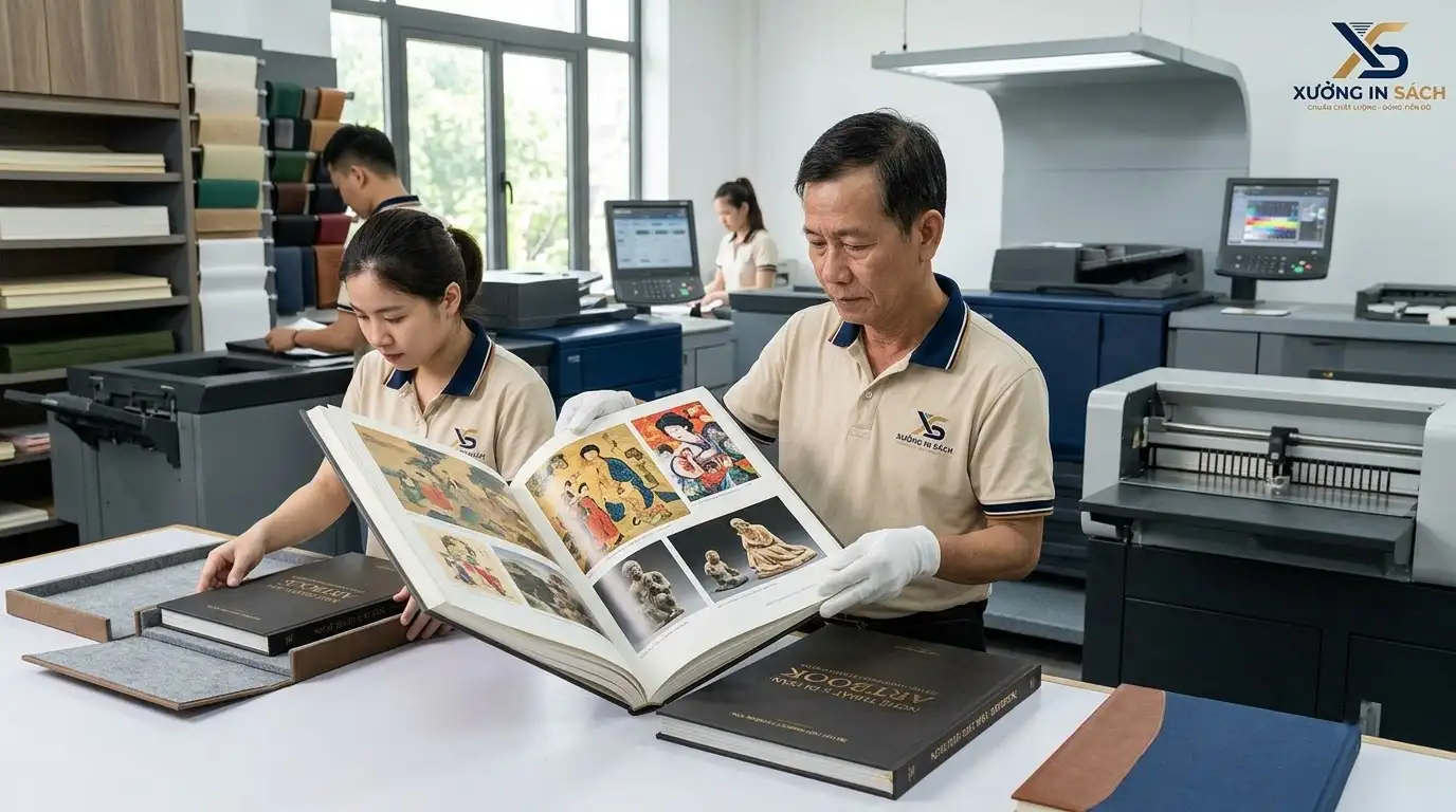 Công nghệ in Offset chuẩn màu cho sách artbook là gì