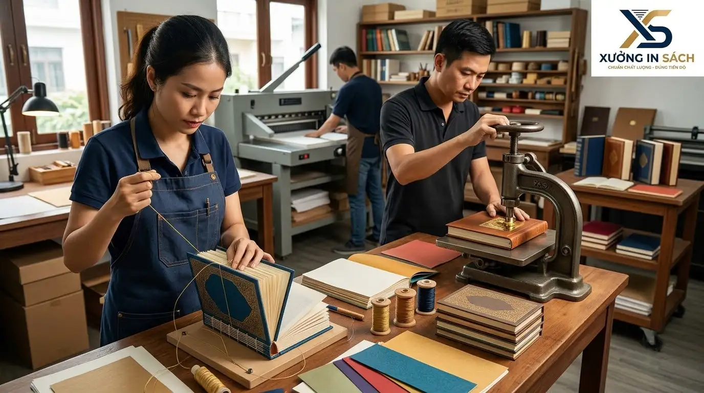 sách độc bản quy trình may chỉ tép thủ công mở phẳng