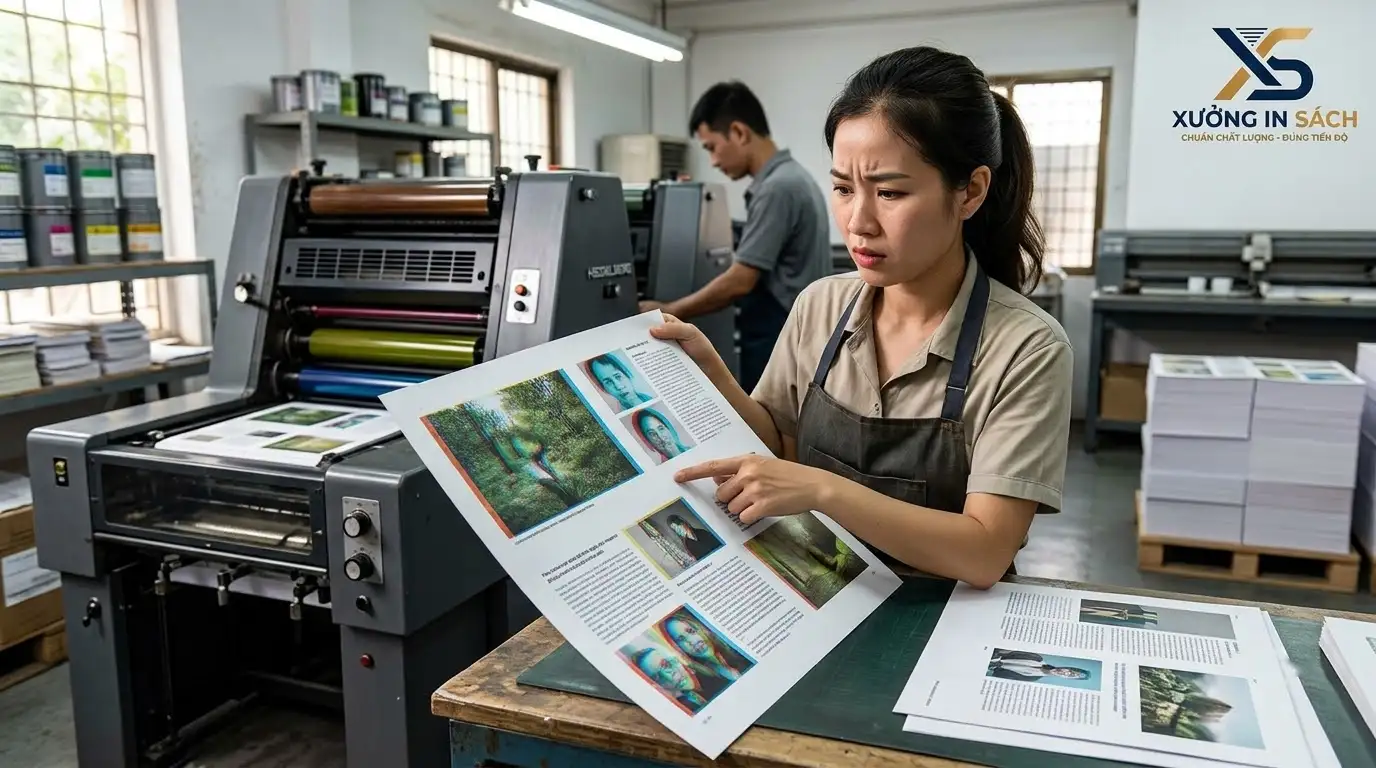 Sai số màu sắc khi in sách theo tiêu chuẩn ISO 12647
