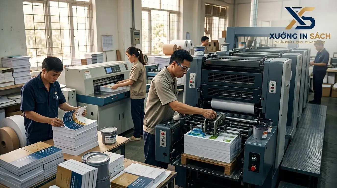 hướng dẫn tạo bìa sách qua mạng chuẩn xưởng