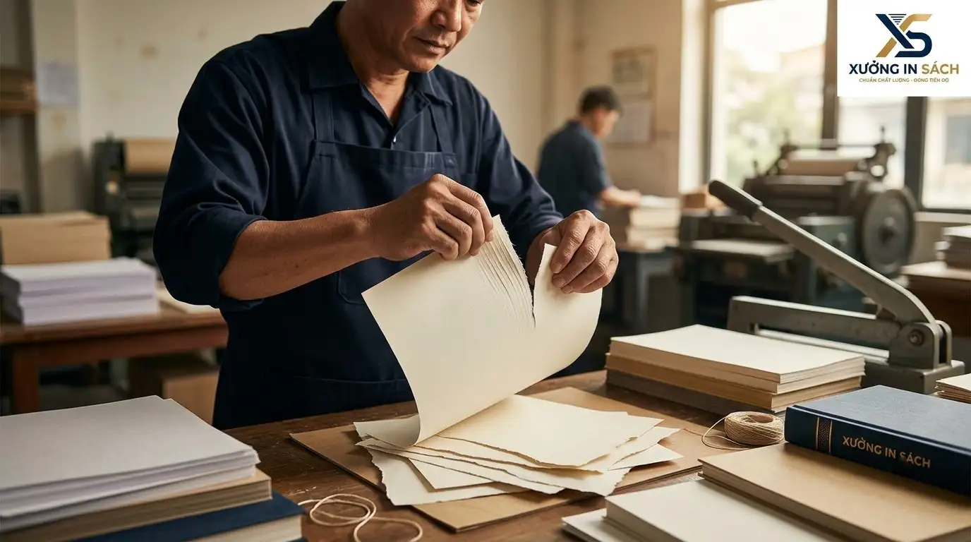 thớ giấy là gì và cấu trúc sợi xenlulozo trong in ấn