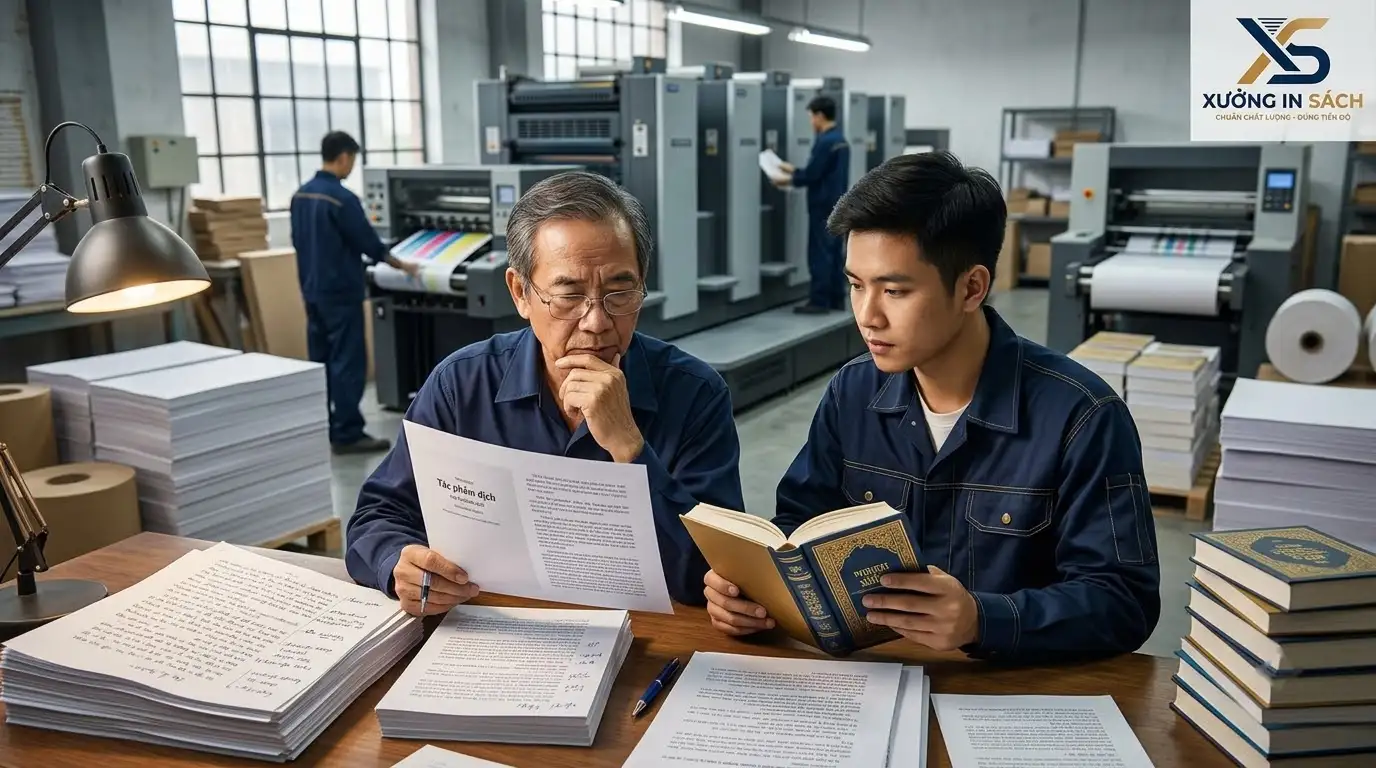 quy trình tuyển chọn dịch giả và biên tập xuất bản sách dịch