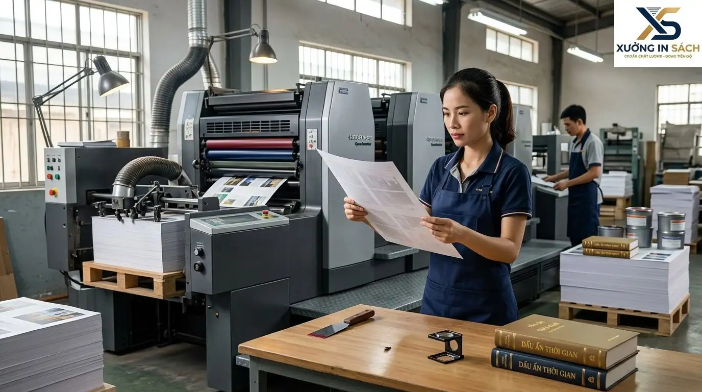 Bảng báo giá tại xưởng in sách chuyên nghiệp In Alpha